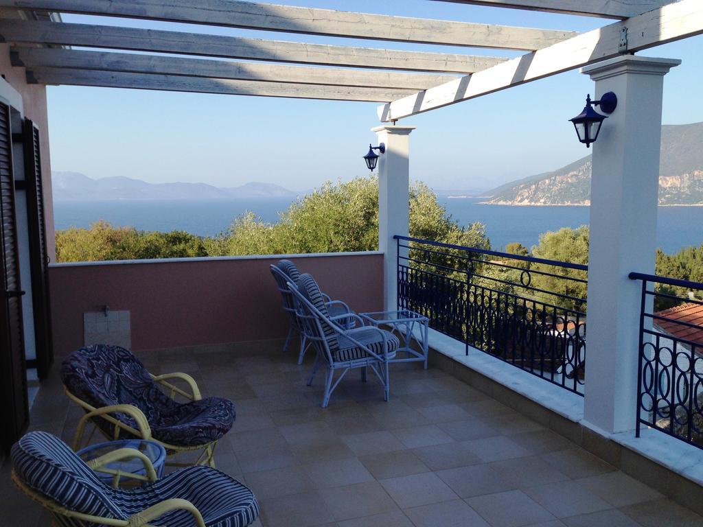 Vila Tselentata Fiskardo Bagian luar foto