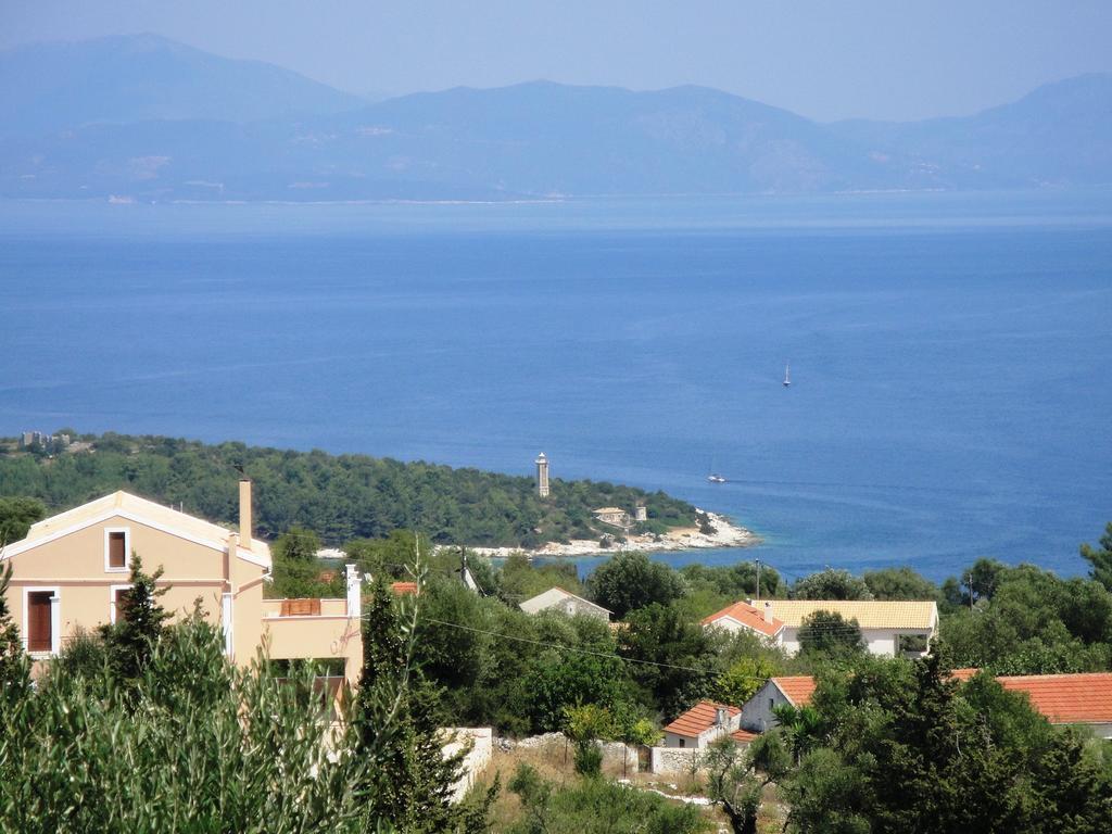Vila Tselentata Fiskardo Bagian luar foto