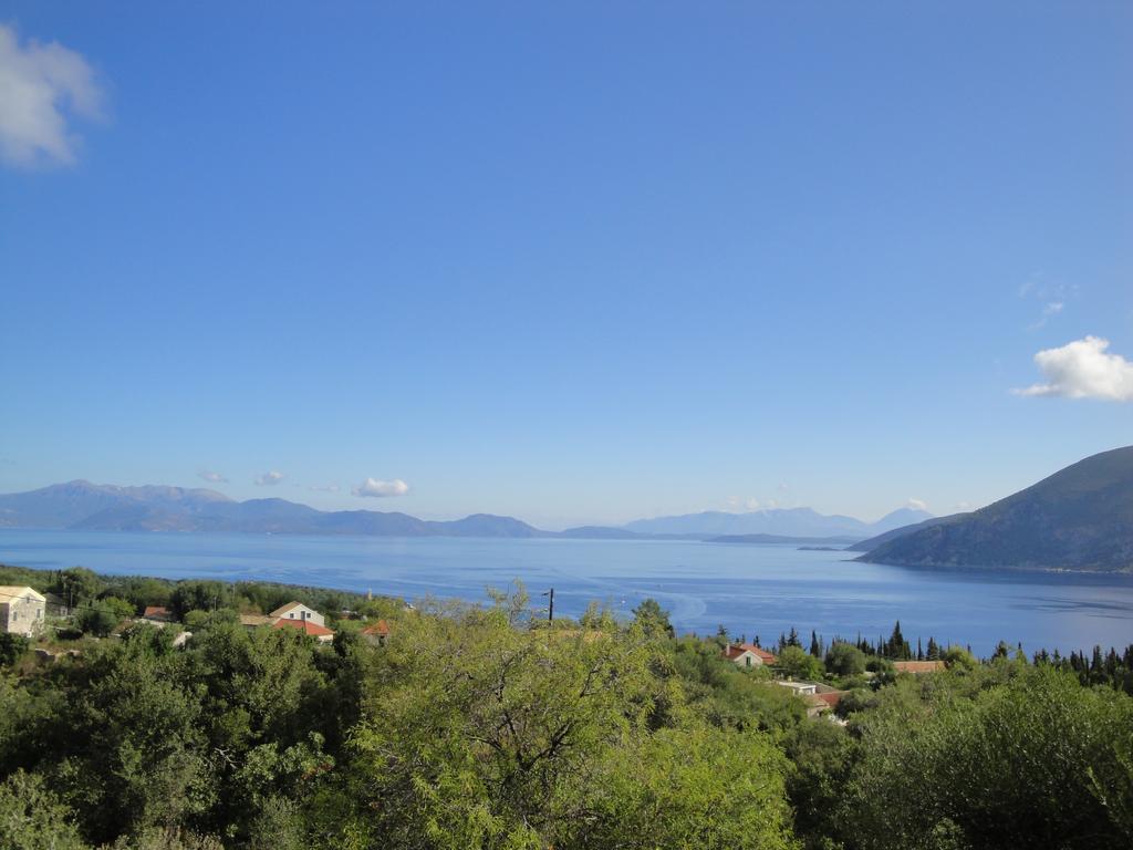 Vila Tselentata Fiskardo Bagian luar foto